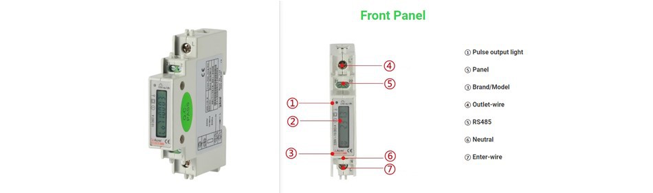 Acrel 단상 에너지 미터는 남아프리카 배전 캐비닛 프로젝트에 적용됩니다.